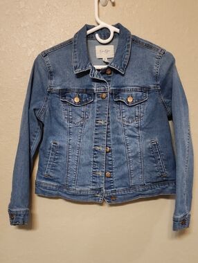 Jessica Simpson Denim Jean Jacket - Blue in Petite size
